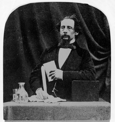 Charles Dickens by English Photographer